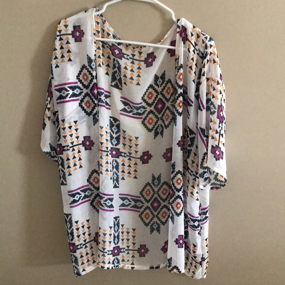 Sheer kimono